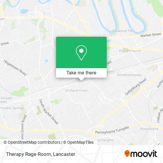 Therapy Rage Room map