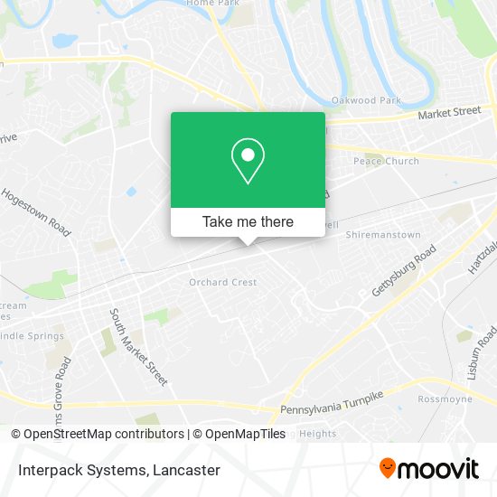 Interpack Systems map