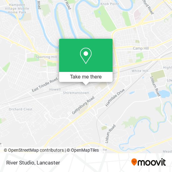 Mapa de River Studio