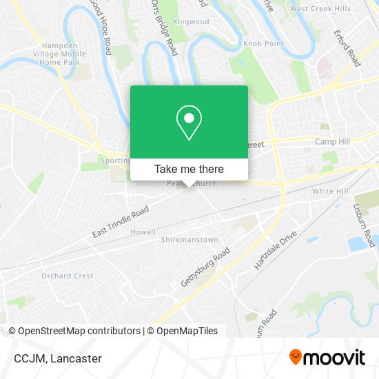 Mapa de CCJM