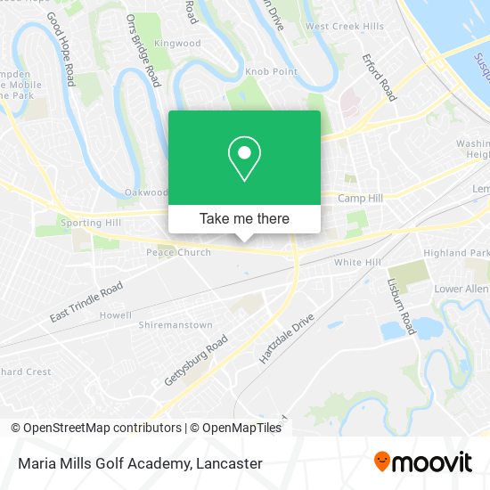 Maria Mills Golf Academy map