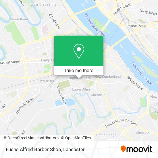 Fuchs Alfred Barber Shop map
