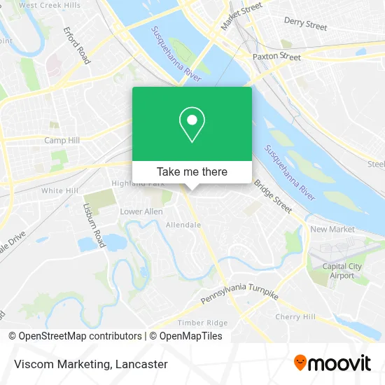 Viscom Marketing map