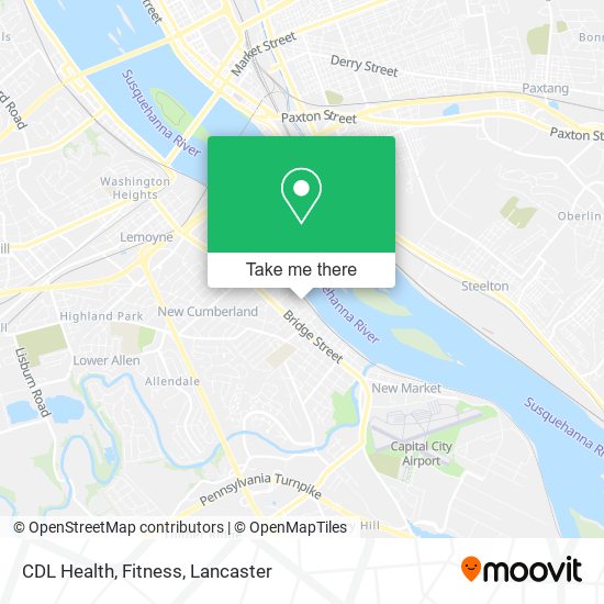 CDL Health, Fitness map