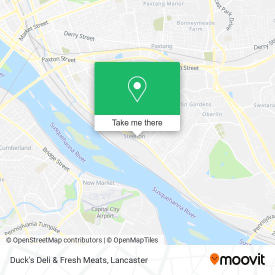 Duck's Deli & Fresh Meats map