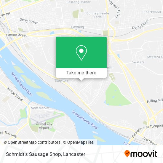 Schmidt's Sausage Shop map