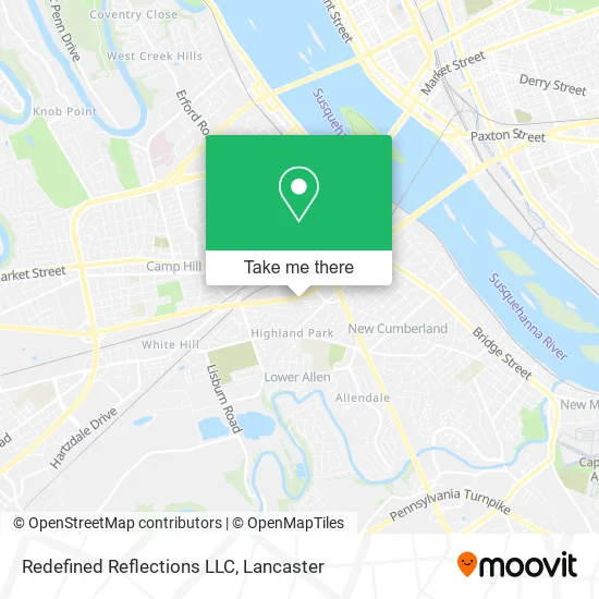 Redefined Reflections LLC map