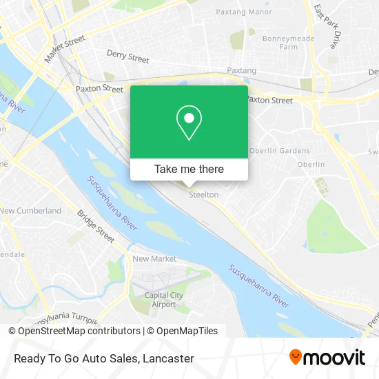 Ready To Go Auto Sales map