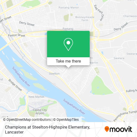 Mapa de Champions at Steelton-Highspire Elementary