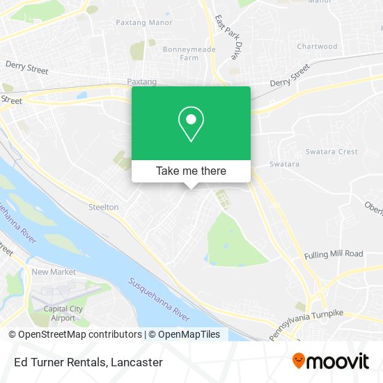 Ed Turner Rentals map