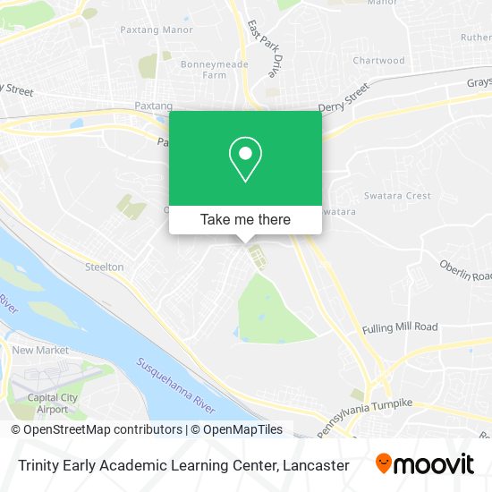 Trinity Early Academic Learning Center map