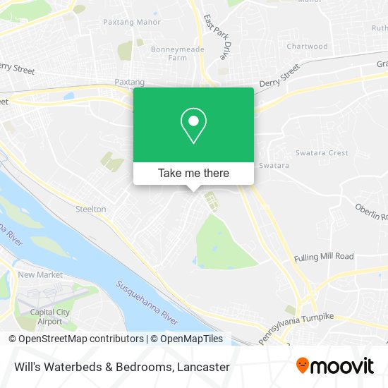 Will's Waterbeds & Bedrooms map