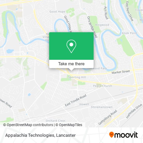 Appalachia Technologies map