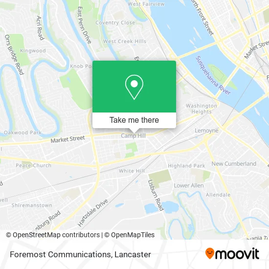 Foremost Communications map