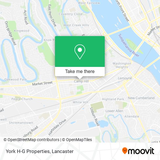 York H-G Properties map