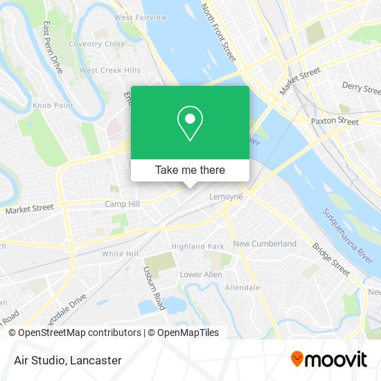 Mapa de Air Studio