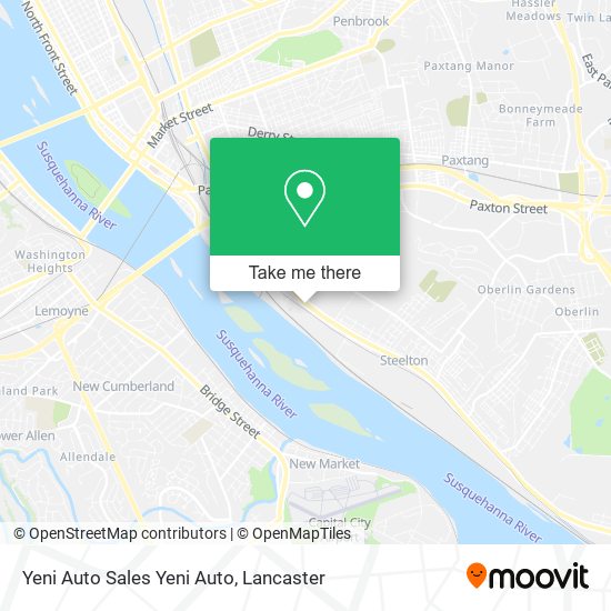 Mapa de Yeni Auto Sales Yeni Auto