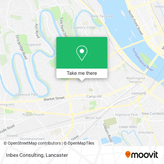 Inbex Consulting map