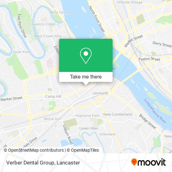 Mapa de Verber Dental Group