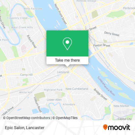 Mapa de Epic Salon