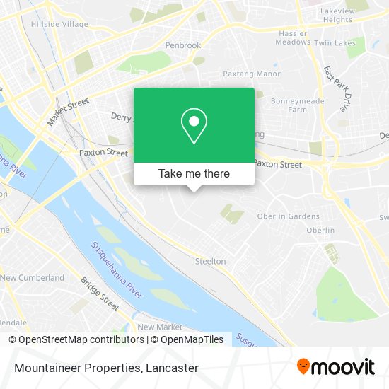 Mountaineer Properties map