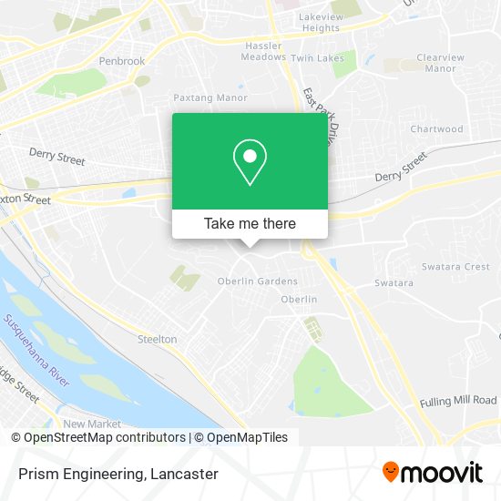 Prism Engineering map