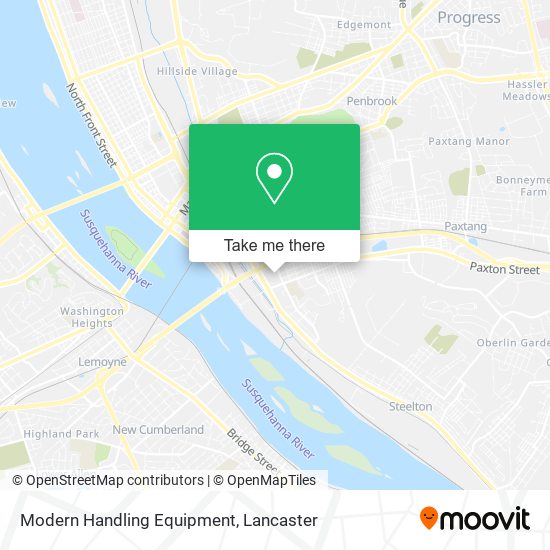 Modern Handling Equipment map