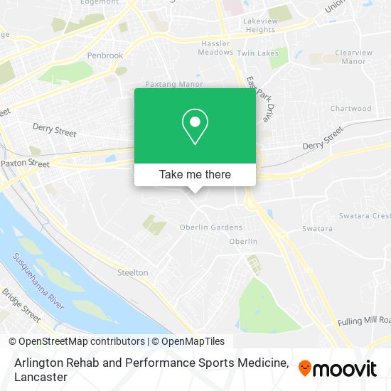 Arlington Rehab and Performance Sports Medicine map