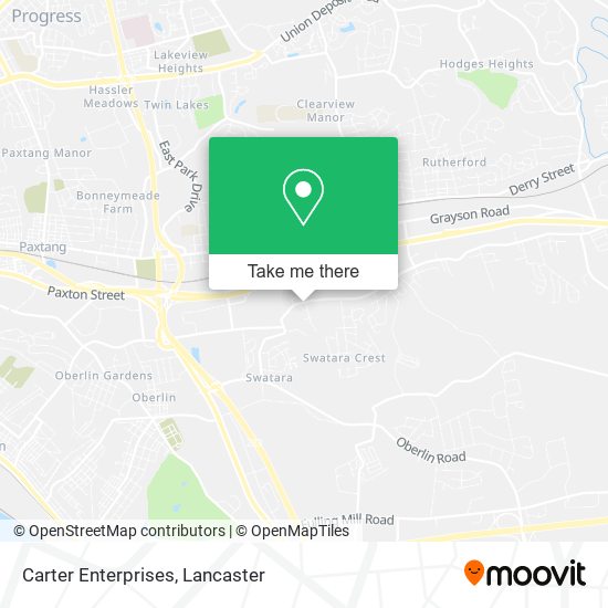 Carter Enterprises map