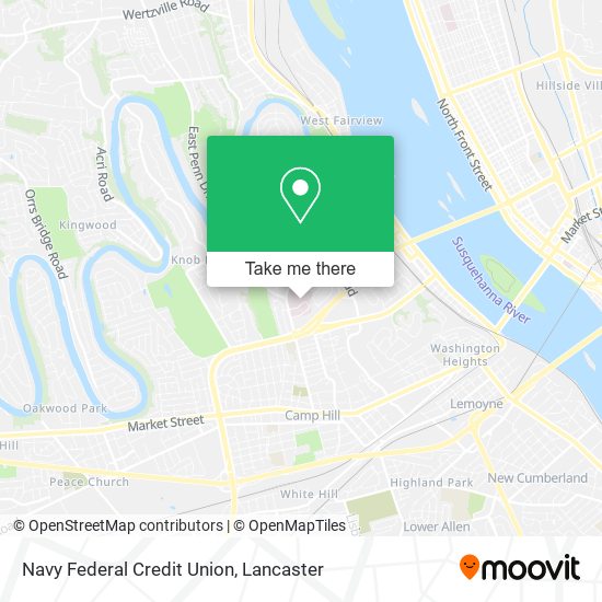 Navy Federal Credit Union map