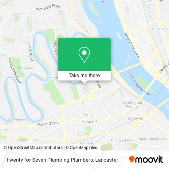 Mapa de Twenty for Seven Plumbing Plumbers
