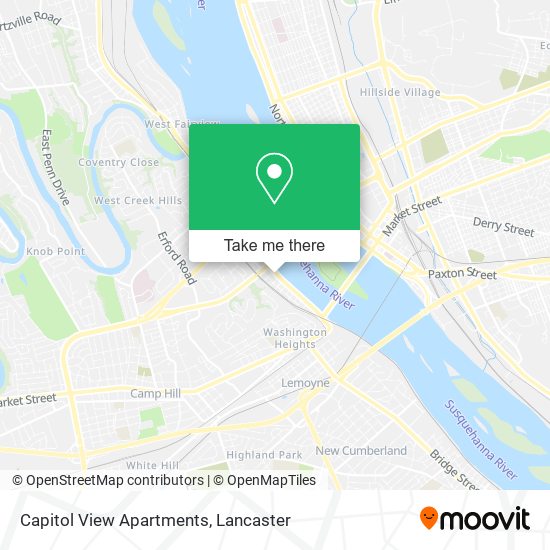 Capitol View Apartments map