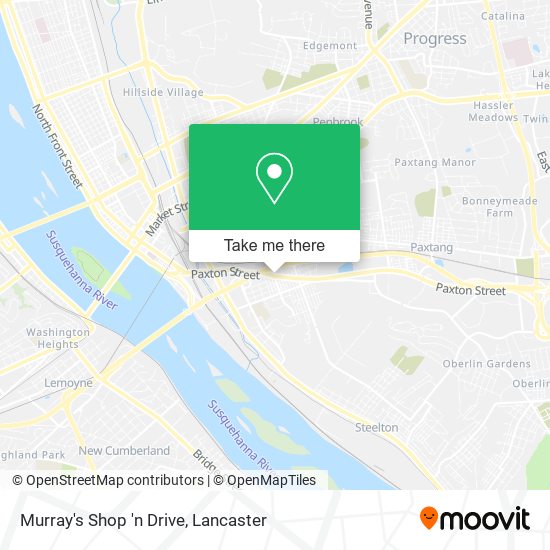 Murray's Shop 'n Drive map