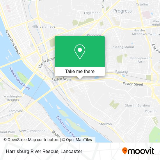 Mapa de Harrisburg River Rescue