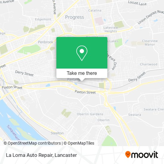 Mapa de La Loma Auto Repair