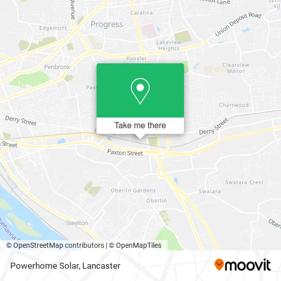 Powerhome Solar map