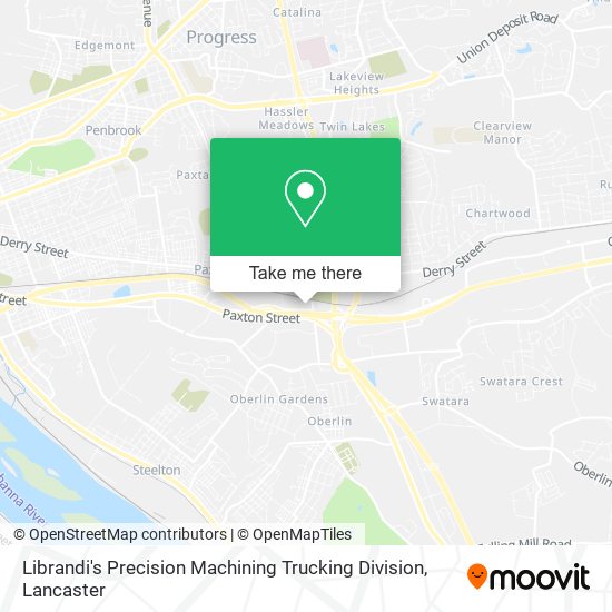 Mapa de Librandi's Precision Machining Trucking Division