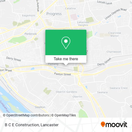 B C E Construction map