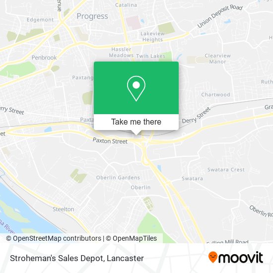 Mapa de Stroheman's Sales Depot