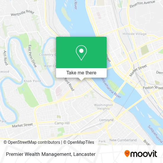 Premier Wealth Management map
