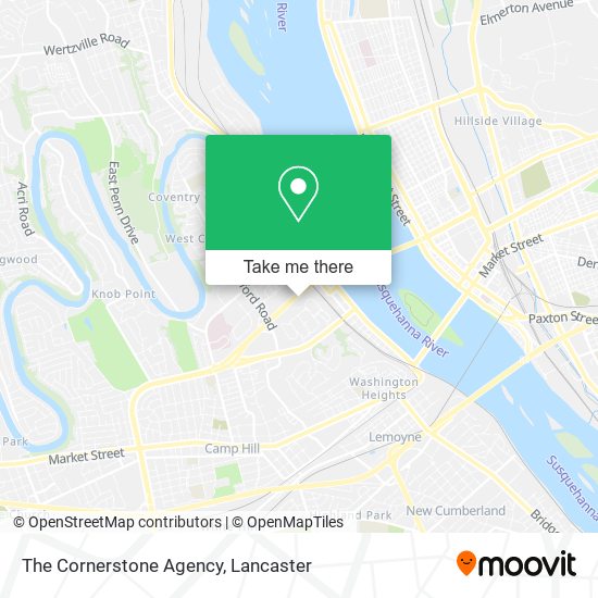 The Cornerstone Agency map
