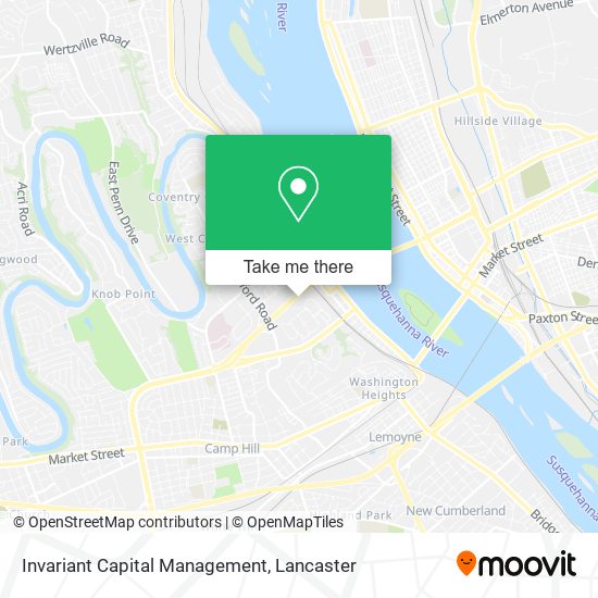 Invariant Capital Management map