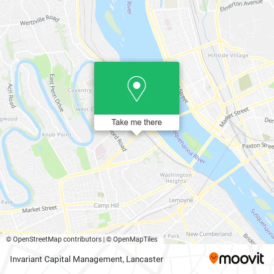 Invariant Capital Management map