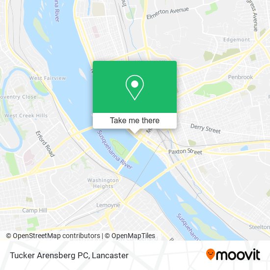 Tucker Arensberg PC map