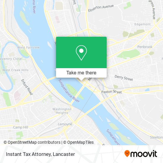Instant Tax Attorney map