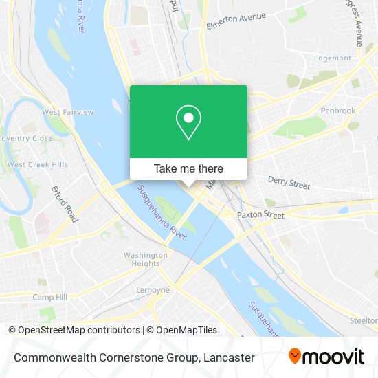 Commonwealth Cornerstone Group map
