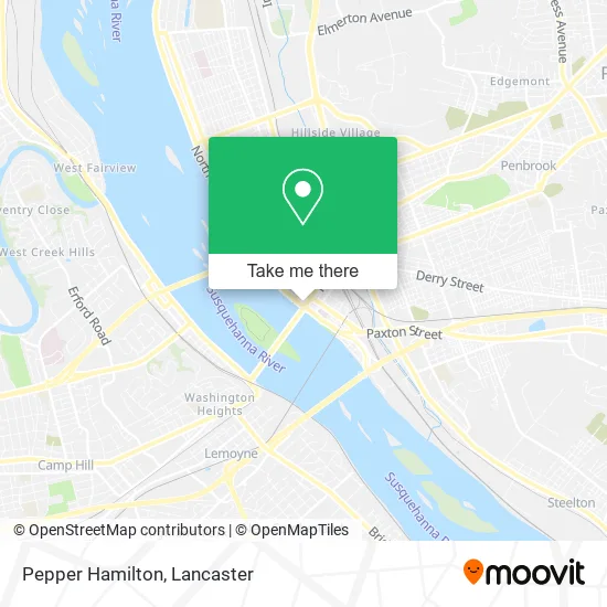 Pepper Hamilton map