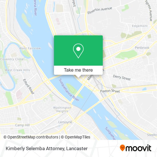 Mapa de Kimberly Selemba Attorney