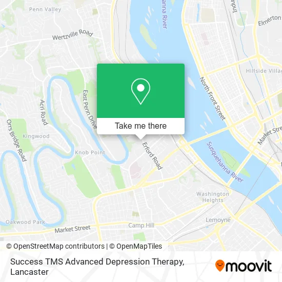 Success TMS Advanced Depression Therapy map