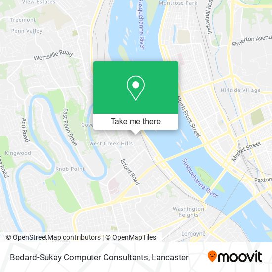 Bedard-Sukay Computer Consultants map